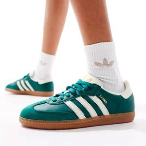 adidas gazelle silver green womens adidas Samba OG Shoes 'Collegiate Green', 7.5
